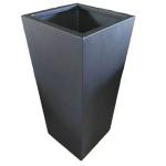 Large outdoor stainless vertical type flower pot rectangle planters