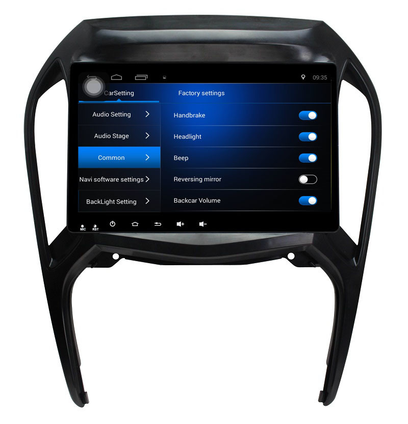 Ouchuangbo 9 inch car radio stereo android 8.1 system for Chery Arrizo 5 2016 with gps sat wifi BT SWC