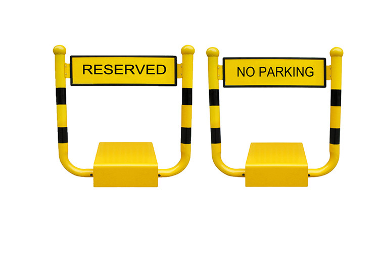 Plastic Coating H 6s 7AH Parking Barrier Lock 3.00mm steel