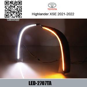 Wholesale Toyota FJ Cruiser 2021-2022 Car DRL Fog Lamp Decoration LED Daytime Running Lights factory from china suppliers