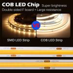 110v220v 10mm 180leds 6500K IP67 Waterproof Die-Cutting Board SMD2835 Led Strip