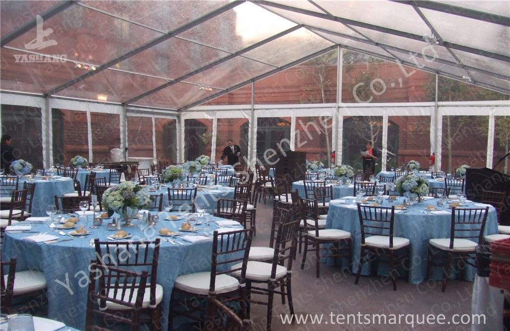 Hard Pressed Aluminum Alloy Frame Outdoor High Peak Tents Roof Lining Decoration