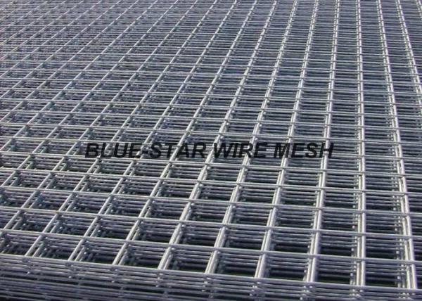 Square Hole Stainless Steel Welded Wire Mesh Panels 2.4m Width Abrasion