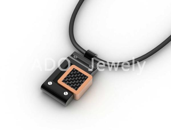 Tagor Jewelry Top Quality Trendy Classic 316L Stainless Steel Necklace Pendant