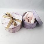 EN71 Custom Size Cute Infant Comforter Soft Skin Friendly Stuffed Bunny Toy Kids