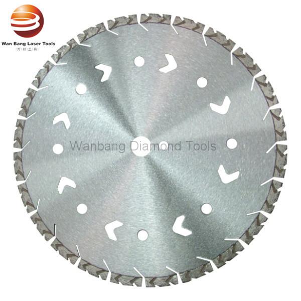 Quality 230mm 400mm Fast Cutting Concrete and Stone Saw Blades with Arrow Segments for sale