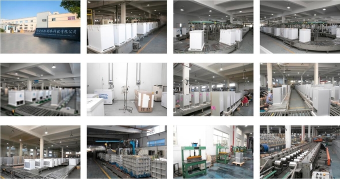 Mechanical Temperature Control Horizontal Chest Freezer With Door Lock
