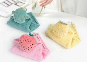 Wholesale Kids Cartoon Microfiber Face Towel 80% Polyester 20% Polyamide With Hook from china suppliers