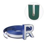 3d Light Box Sign Advertising Channelume Aluminum Letter Profile With Pvc And