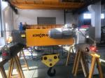 Factory Radio Remote Control Double Girder Electric Wire Rope Hoist 10 Ton