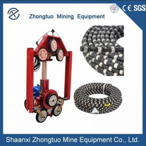 China Rubber Spring Diamond Wire And Hydraulic Diamond Wire Saw Machines  Steering Wheel Diameter on sale