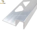 Wall External Aluminium Tile Trim Box Edge Matt Silver Color OEM ODM