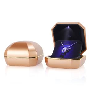 Wholesale LED Jewelry Box Hanhong Round White Light Luxury Bulb Packaging for Customized Size from china suppliers