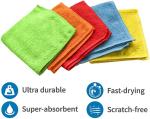 Plain Soft 22 Grams 30x30cm Car Microfiber Towel