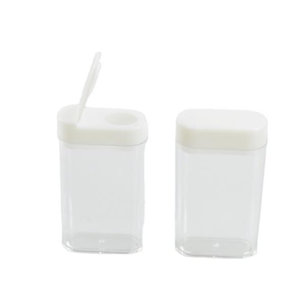 15cc Flat Flip Top Cap Pill Bottle for PS Transparent Candy Container in Any