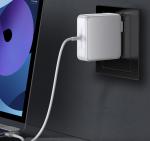 16.5V 3.65A Macbook Spare Parts Travel Fast 60W Magsafe 2 Power Adapter For
