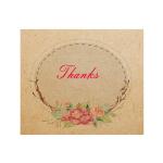 Customized Order Kraft Paper Adhesive Sticker Labels For Perfume Bottles