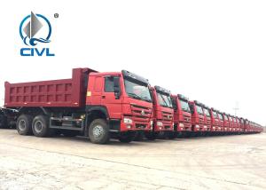 Wholesale New 6x4 Sinotuk Howo 336hp Dump Truck Tipper Truck 17.38 Cbm Body Cargo Euro 2 Emission from china suppliers