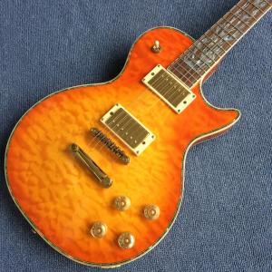 Wholesale New style high-quality custom LP electric guitar, Flame Maple Top electric guitar with Gold hardware, free shipping from china suppliers