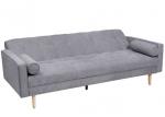 Dacron Fleece Cover Elegant Sofa Bed / Multifunctional Convertible Sofas