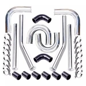 Wholesale 4&quot; Polished Aluminum Universal Intercooler 450*140*50, Universal Intercooler for Sale from china suppliers