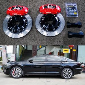 Wholesale 6 Piston Racing Caliper VW Big Brake Kit 355*32 MM High Carbon Disc Racing And Brake Pads For PASSAT 19 Inch Rim from china suppliers