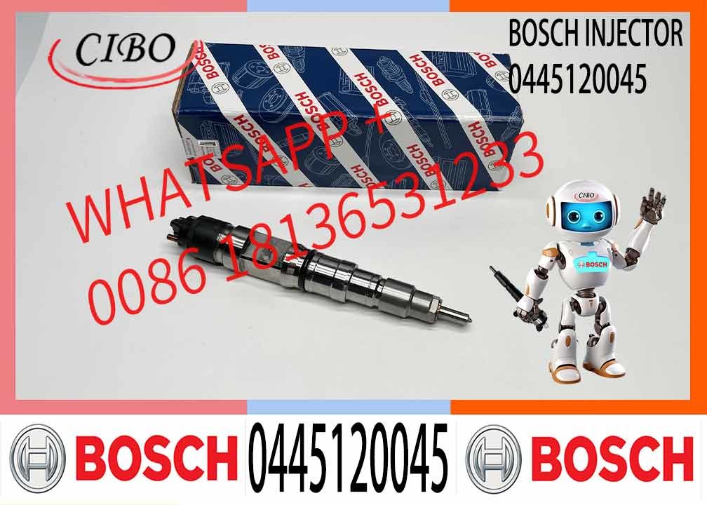 Diesel Engine Fuel Injector 0445120045 Fuel Injector Assembly 0 445 120 045 For Man Truck