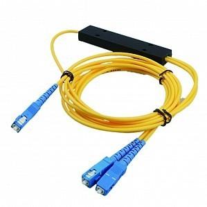 Wholesale 3 Port FBT Ftth Wdm In Optical Fiber , 1X2 Wdm Cwdm Dwdm from china suppliers