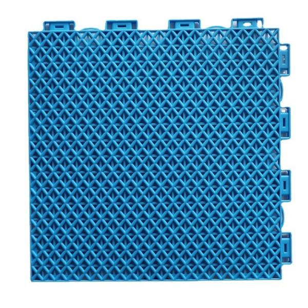Weatherproof PP Suspended Flooring Modular Interlocking Floor Tiles 12 inches
