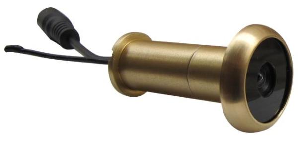 5.8G Wireless Door Peephole Camera Pure brass material 100m range Wireless Video
