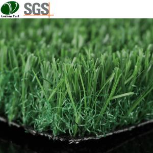Wholesale Brushing Machine Plastic Lawn Grass / Garden Polyethylene Artificial Grass from china suppliers