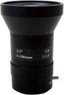Wholesale 5-100 mm Manual Aperture Varifocal CCTV CS Mount Lens from china suppliers