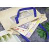 Buy cheap Portable Canvas Tote Shopping Bags Environmental Protection Large Capacity from wholesalers