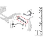 For Rolls-Royce Cullinan Front Left & Right Lower Arm Straight OEM 31106893395