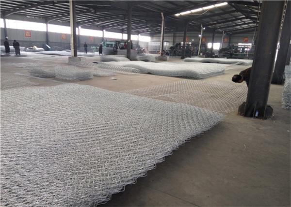 Quality Retaining Soil Stainless Steel Gabion Baskets , Wire Mesh Retaining Wall for sale