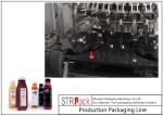 8000 BPH Bottle Packing Machine Line Automatic Rotary Bottle Washing Machine