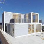 Zontop Modern Living Portable 20 Ft 40ft Luxury China Prefab Homes Bolt Office