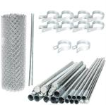 Highway Garden Farm Diamond Chain Link Mesh Fencing BWG 11 12 13 14