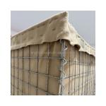 Customized Beige Geotextile Welded Steel Sandbags Bastion Flood Defensive