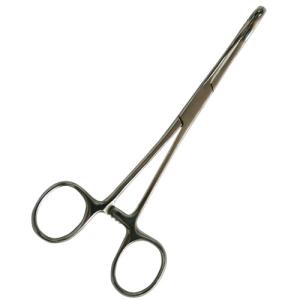 Wholesale 316L Surgical Stainless Steel Sponge Forceps Slotted Piercing Supplies Piercing Tools from china suppliers