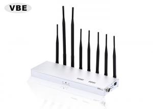 Wholesale 12W RF Power Portable Phone Jammer , Cell Phone Jamming Device Silk Screen Logo Printed from china suppliers