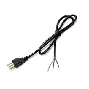 Wholesale Customized ETL 3 Prong American Power Cord ETL1ft Flat Head Extension Cord PVC Jacket 3X16AWG 7a 125v 2 Prong Figure 8 from china suppliers