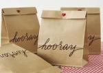Reusable Biodegradable 12kg Loading Water Resistant Paper Bags