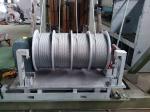 220m Rope Winding Electric Cable Pulling Winch With Grooves