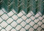 10 Gauge 6ft Gi Chain Link Wire Mesh Green Pvc Coated Galvanised Steel Chain