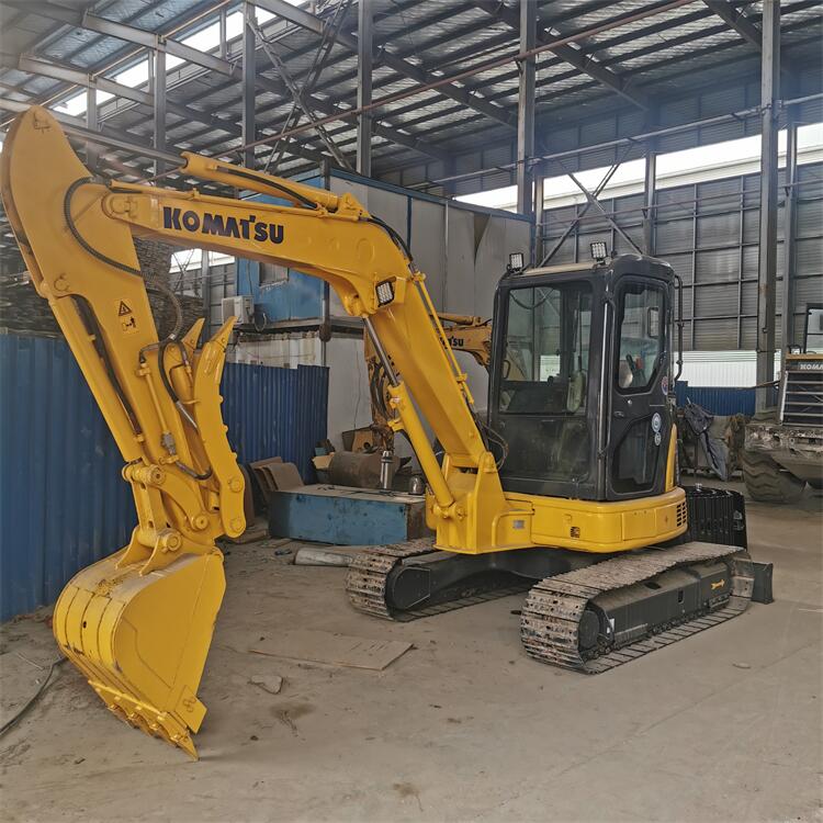 2022 Japan Komatsu PC55MR Used Small Crawler Excavator with Original Hydraulic Valve