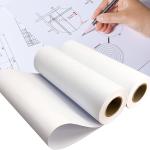 Uncoated 80gsm Drawing Plotter Paper CAD Engineering Paper Roll