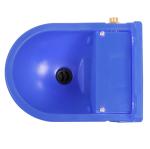 Blue PP Plastic Livestock Water Bowl Suitable For Cattle Horses And Sheep