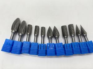 Wholesale Tungsten Carbide Rotary Burrs for Woodworking Carving 1/4 Inch Shank Double Single Cut from china suppliers