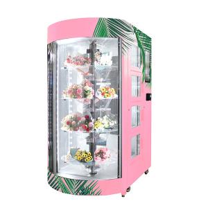 Wholesale Floral Shop Store Flower Vending Machine 24 Hours Self Service For Fresh Bouquets from china suppliers